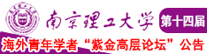 后入艹肥逼AV南京理工大学第十四届海外青年学者紫金论坛诚邀海内外英才！